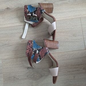 Man Made Real Leather Summer Sandals